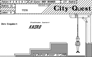 City-Quest atari screenshot